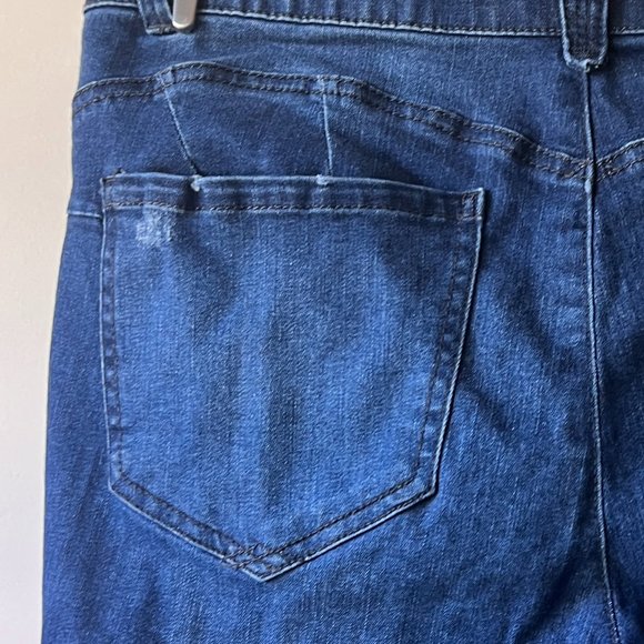 Gently Worn but Lovingly Cared For Distressed Democracy "Ab" Solution Jeans - Picture 13 of 13
